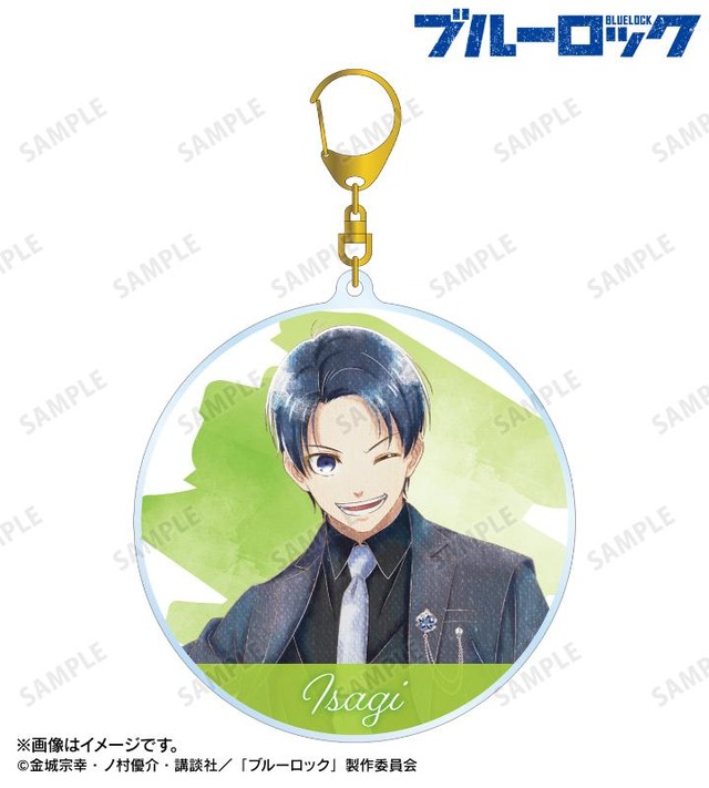 描き下ろし スーツモデルver. Ani-Art aqua label BIGアクリルキーホルダー