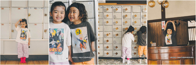 F.O.KIDS『NARUTO-ナルト- 疾風伝』コラボレーションTシャツ