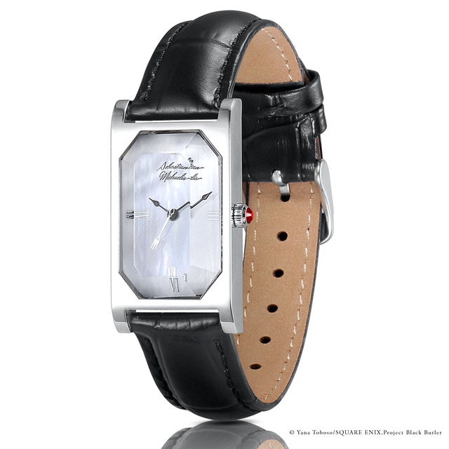 アニメ「黒執事 -寄宿学校編-」多面カット腕時計