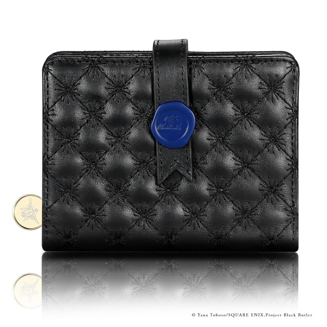 アニメ「黒執事 -寄宿学校編-」イタリアンレザー二つ折り財布