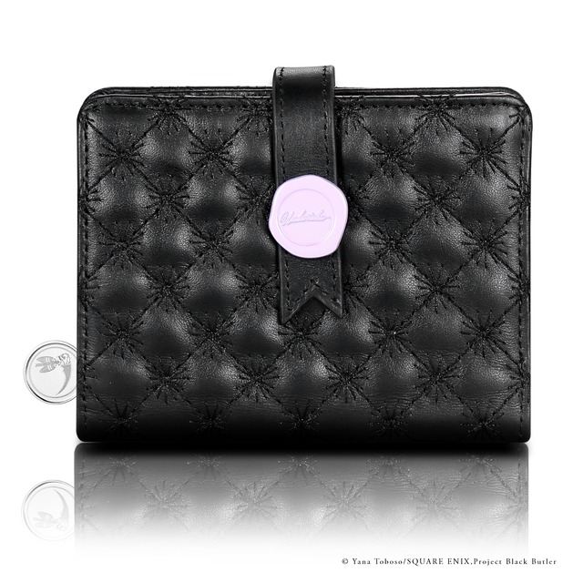 アニメ「黒執事 -寄宿学校編-」イタリアンレザー二つ折り財布
