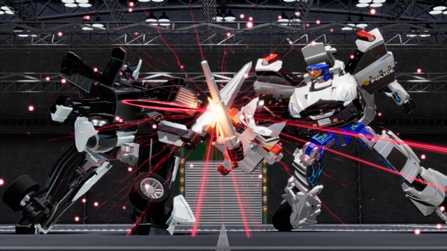 『特装合体ロボ ジョブレイバー』アニメ場面写