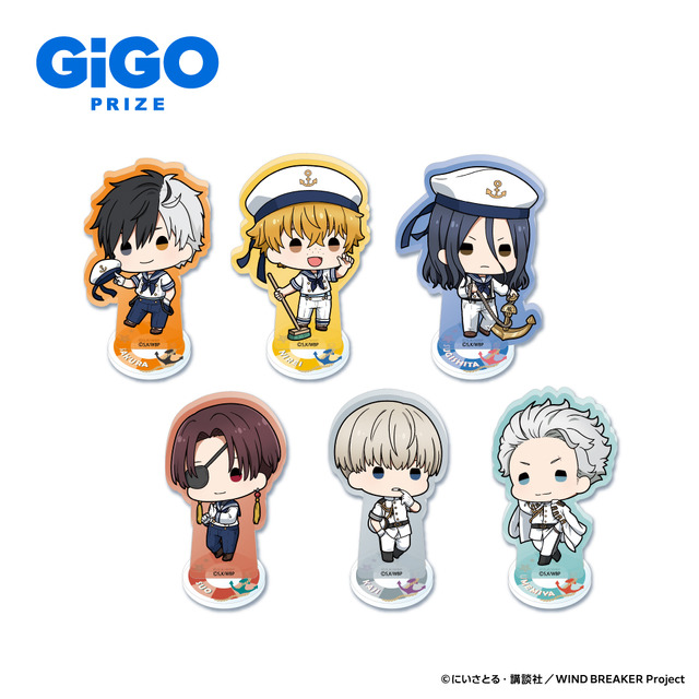 デフォルメアクリルスタンド Marine Style（全6種）