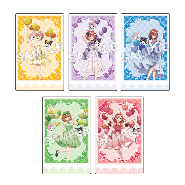 『五等分の花嫁＊』×サンリオキャラクターコラボレーション第4弾