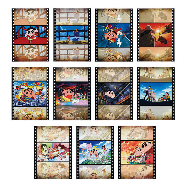 劇場版「クレヨンしんちゃん」新作一番くじが素敵！ラストワン賞には「オトナ帝国」名シーンが立体化、「ヘンダーランド」”マカオとジョマ”も