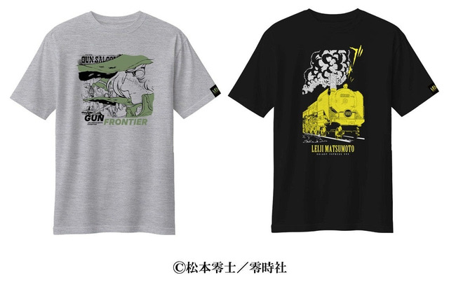 松本零士展　創作の旅路 Tシャツ ガンフロンティア／銀河鉄道999