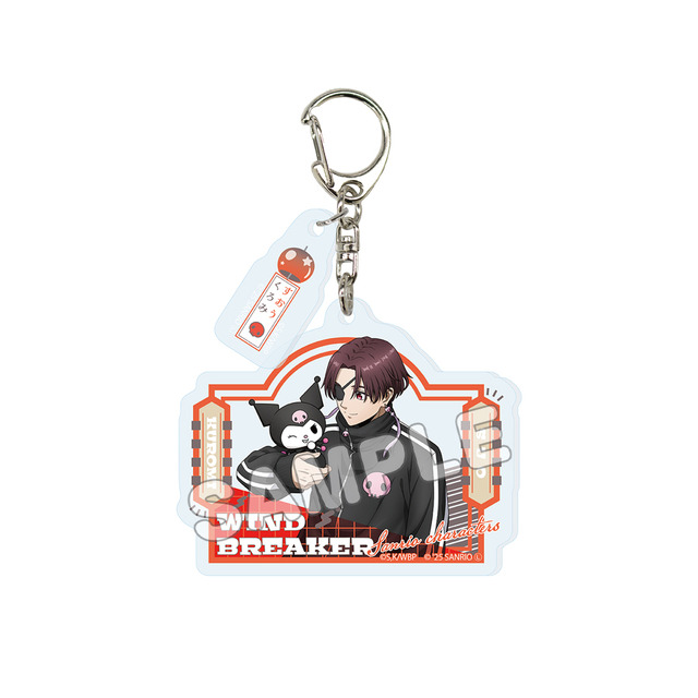 パーツ付きアクリルキーホルダー