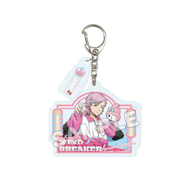 パーツ付きアクリルキーホルダー