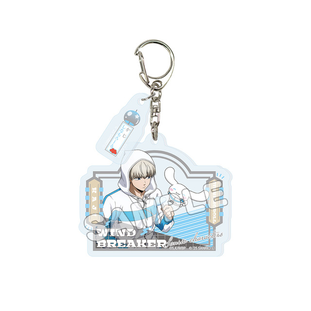 パーツ付きアクリルキーホルダー