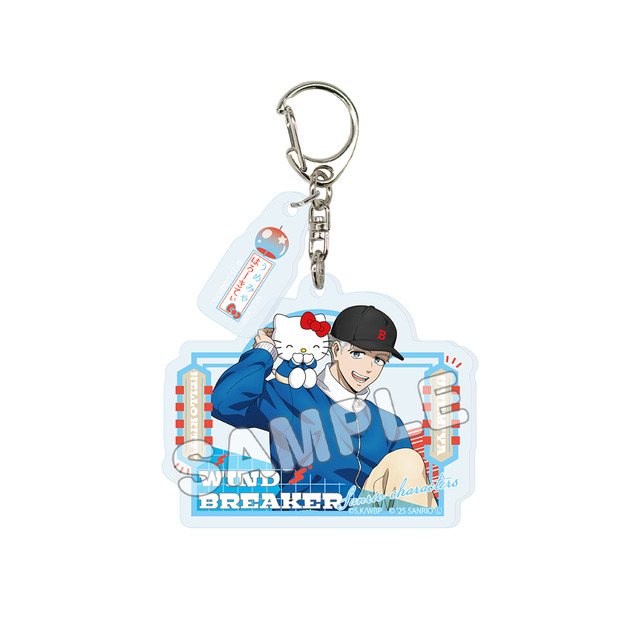 パーツ付きアクリルキーホルダー