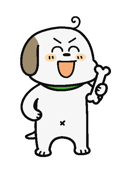 『学校では教えてくれない大切なこと　整理整頓編』飼い犬・かったん