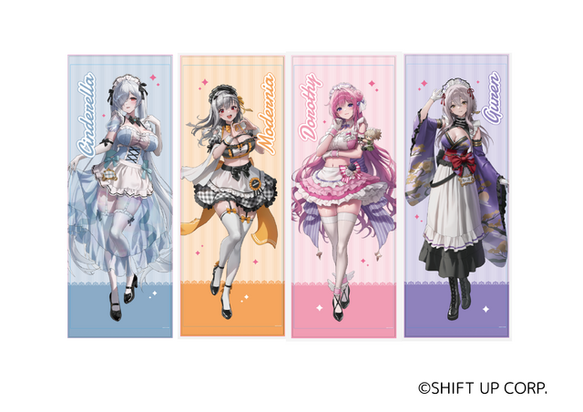 ドロシーら4名の衣装が可愛い！『勝利の女神：NIKKE』コラボカフェが4都市で開催ーメニューやグッズが盛り沢山