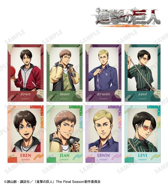 描き下ろし レトロ風ファッションver. トレーディングインスタントカメラ風イラストカード