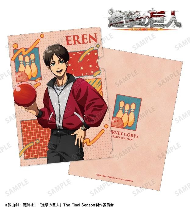 描き下ろし レトロ風ファッションver. クリアファイル