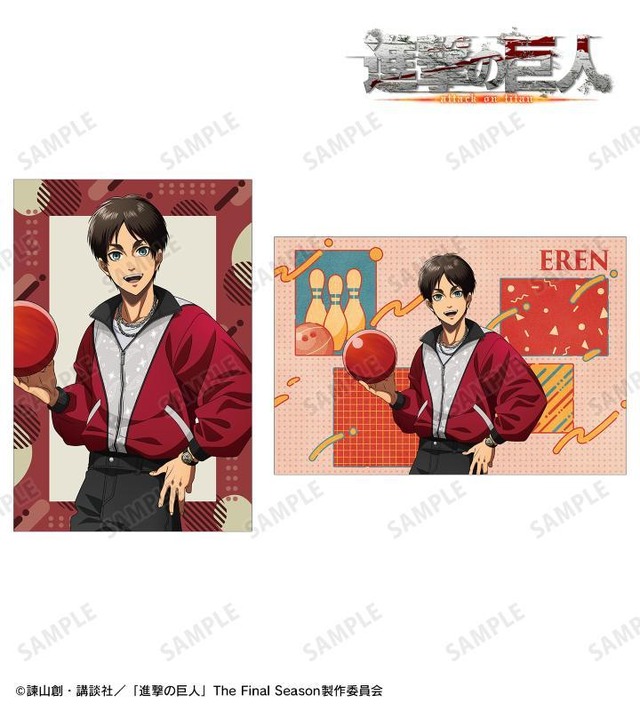 描き下ろし レトロ風ファッションver. ポストカード2枚セット