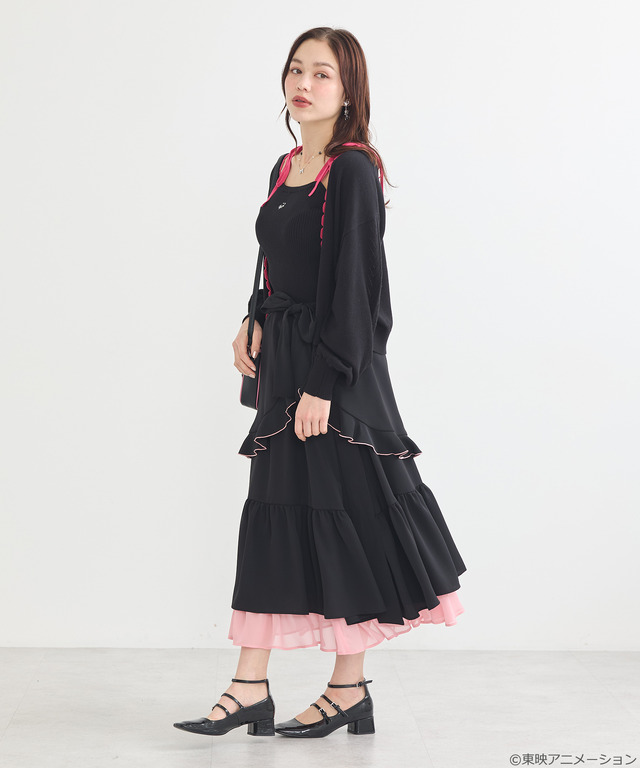 『ふたりはプリキュア』× earth music＆ecology Japan Label「ふたりはプリキュア ニットカーディガン」（C）東映アニメーション