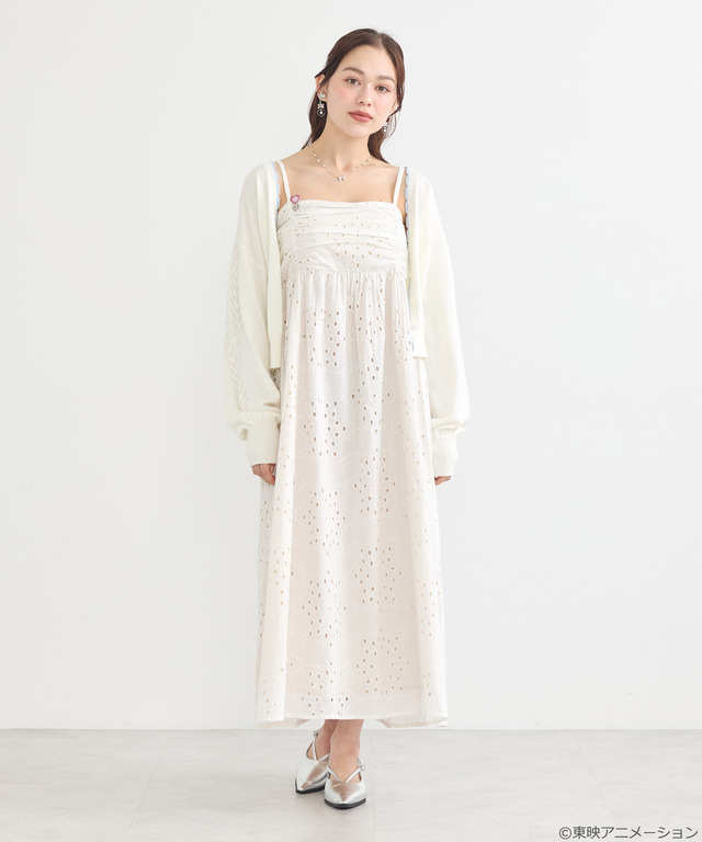 『ふたりはプリキュア』× earth music＆ecology Japan Label「ふたりはプリキュア ニットカーディガン」（C）東映アニメーション