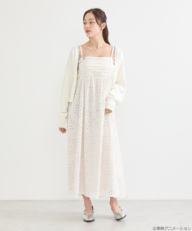 『ふたりはプリキュア』× earth music＆ecology Japan Label「ふたりはプリキュア ニットカーディガン」（C）東映アニメーション