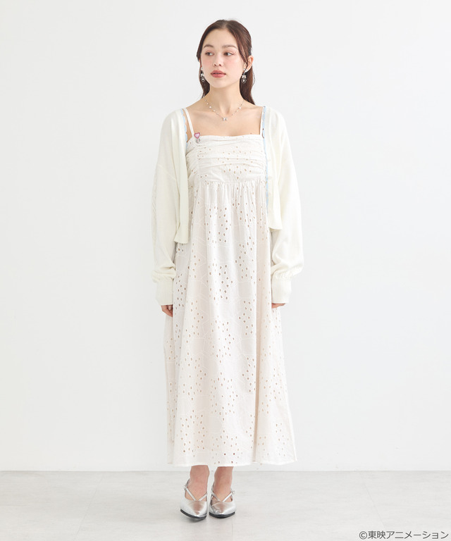 『ふたりはプリキュア』× earth music＆ecology Japan Label「ふたりはプリキュア ニットカーディガン」（C）東映アニメーション