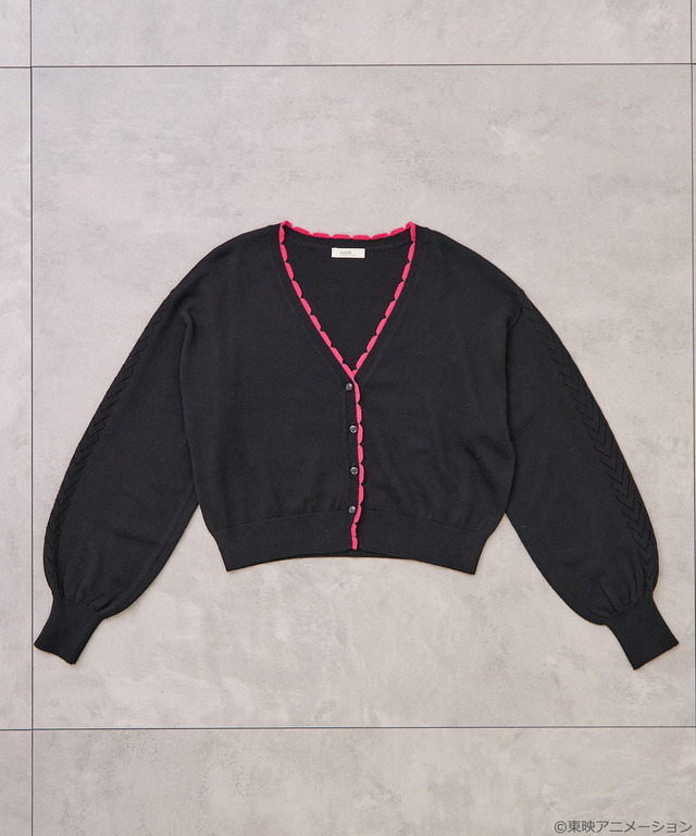 『ふたりはプリキュア』× earth music＆ecology Japan Label「ふたりはプリキュア ニットカーディガン」（C）東映アニメーション