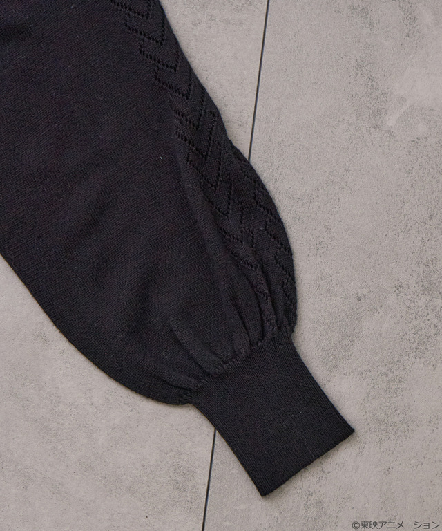 『ふたりはプリキュア』× earth music＆ecology Japan Label「ふたりはプリキュア ニットカーディガン」（C）東映アニメーション