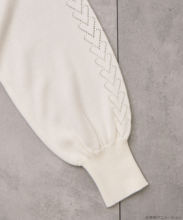 『ふたりはプリキュア』× earth music＆ecology Japan Label「ふたりはプリキュア ニットカーディガン」（C）東映アニメーション