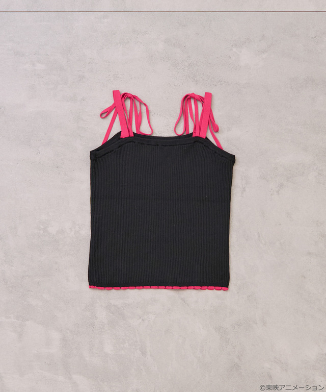 『ふたりはプリキュア』× earth music＆ecology Japan Label「ふたりはプリキュア ニットキャミソール」（C）東映アニメーション