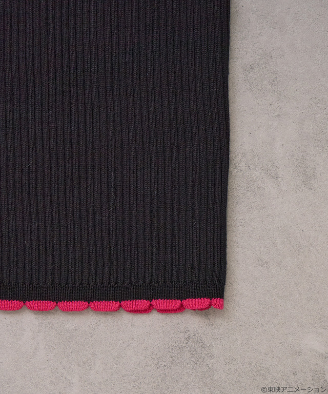 『ふたりはプリキュア』× earth music＆ecology Japan Label「ふたりはプリキュア ニットキャミソール」（C）東映アニメーション