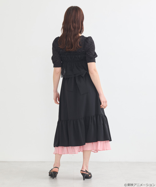 『ふたりはプリキュア』× earth music＆ecology Japan Label「ふたりはプリキュア レイヤードスカート」（C）東映アニメーション