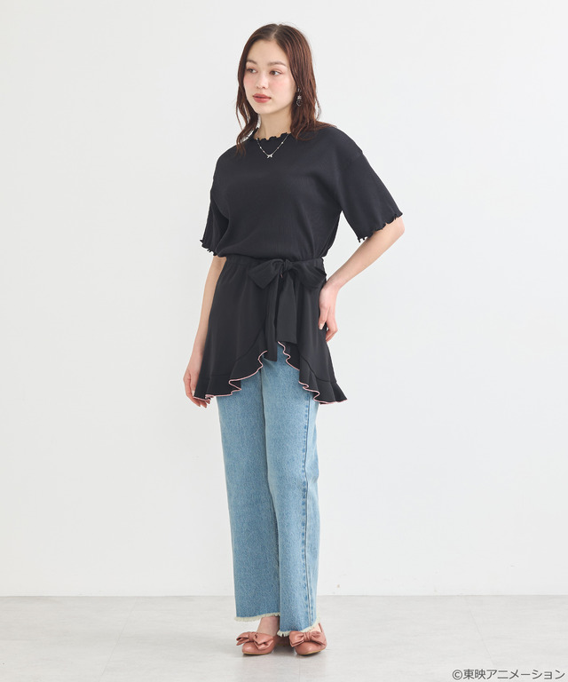 『ふたりはプリキュア』× earth music＆ecology Japan Label「ふたりはプリキュア 2WAYラップスカート」（C）東映アニメーション