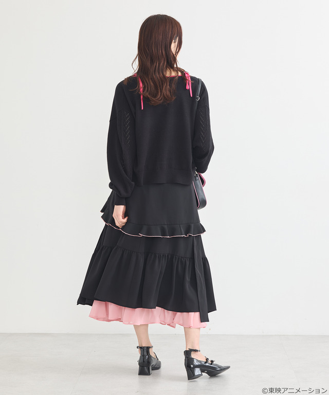 『ふたりはプリキュア』× earth music＆ecology Japan Label「ふたりはプリキュア 2WAYラップスカート」（C）東映アニメーション