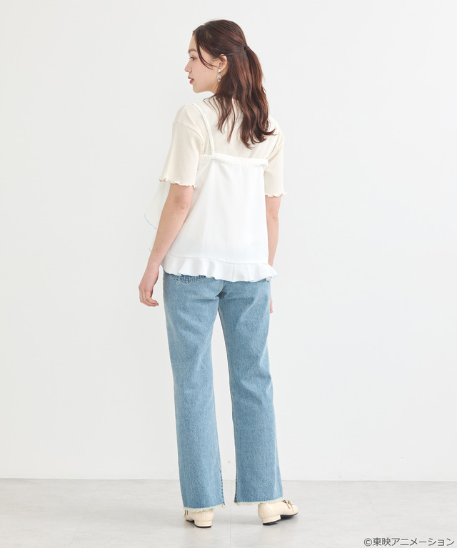 『ふたりはプリキュア』× earth music＆ecology Japan Label「ふたりはプリキュア 2WAYラップスカート」（C）東映アニメーション