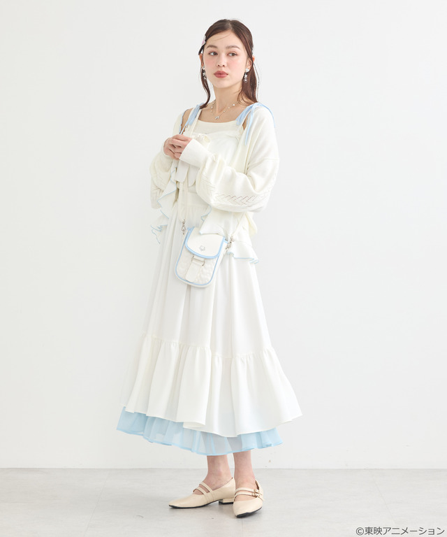 『ふたりはプリキュア』× earth music＆ecology Japan Label「ふたりはプリキュア 2WAYラップスカート」（C）東映アニメーション