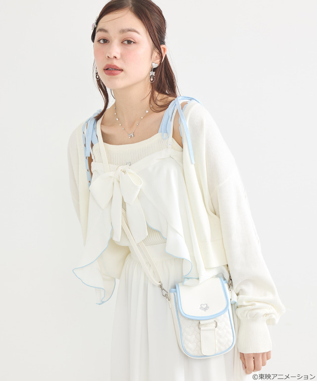 『ふたりはプリキュア』× earth music＆ecology Japan Label「ふたりはプリキュア ミニショルダーバッグ」（C）東映アニメーション