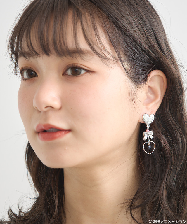 『ふたりはプリキュア』× earth music＆ecology Japan Label「ふたりはプリキュア ピアス」（C）東映アニメーション