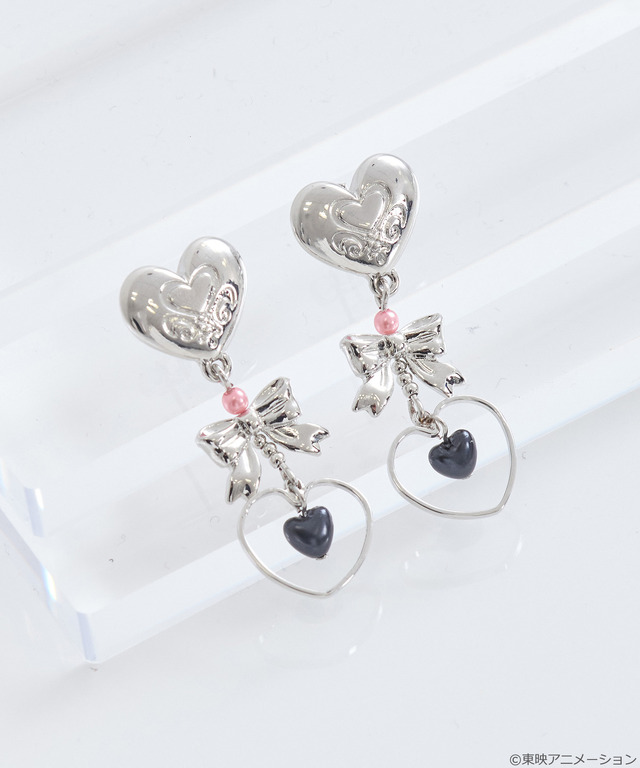 『ふたりはプリキュア』× earth music＆ecology Japan Label「ふたりはプリキュア ピアス」（C）東映アニメーション