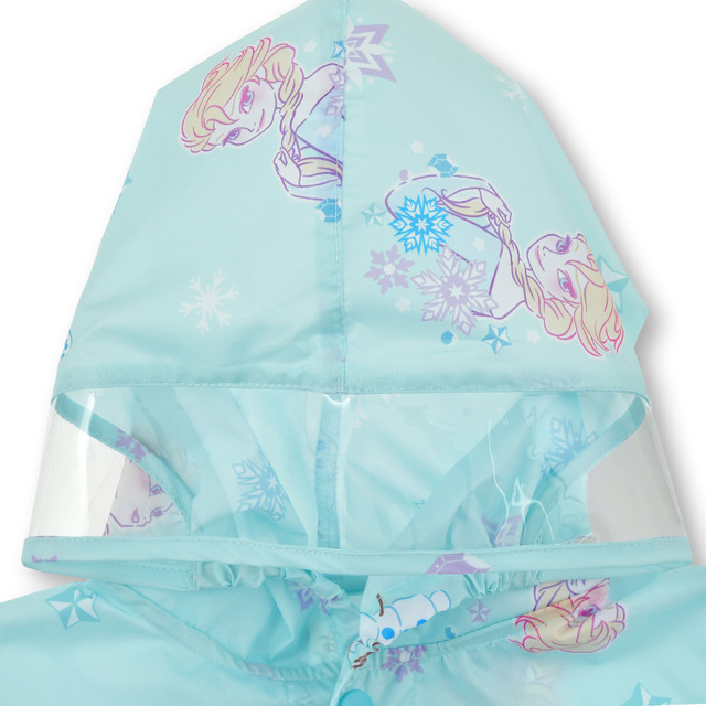 キッズ用レインコート＜エルサ＆オラフ＆スノーギース＞