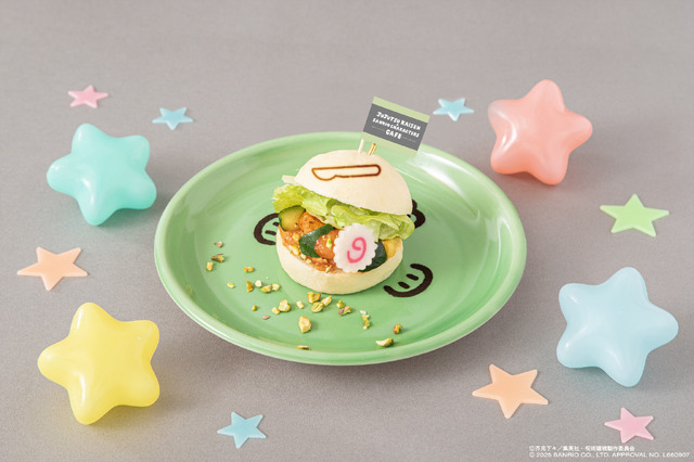 家入硝子 × ハンギョドン エビチリバーガー