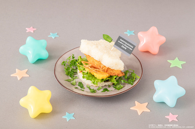 灰原雄-×-コロコロクリリン-のり弁バーガー