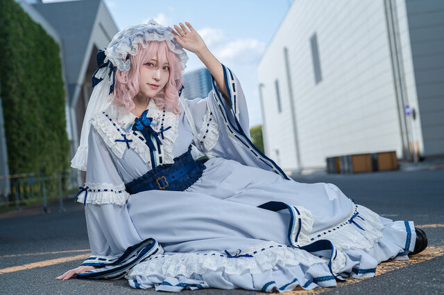 西行寺幽々子／猫田あしゅ（X：@Nekota_Ashu）