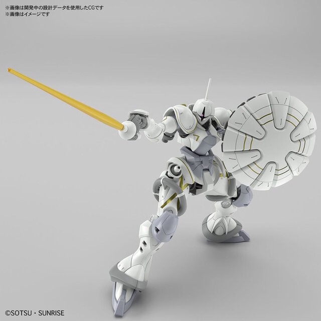 『機動戦士Gundam GQuuuuuuX』HG 1/144 エグザベ専用ギャン（ハクジ装備）（C）創通・サンライズ