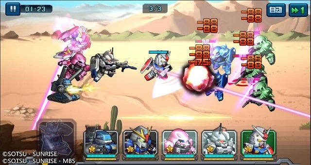 中国初のガンダム公式スマホゲームアプリ　バンナムとDeNA「ガンダム決戦」配信開始
