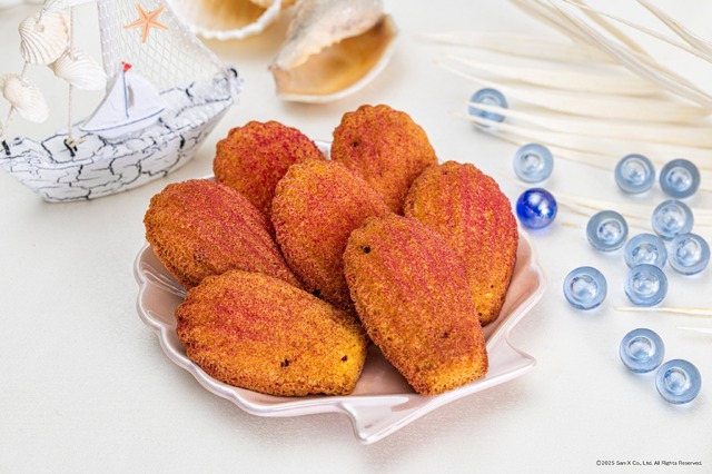 『すみっコぐらし』コラボビュッフェが九州初開催。メニューの「はまべのかいがら」（C）2025 San-X Co., Ltd. All Rights Reserved.