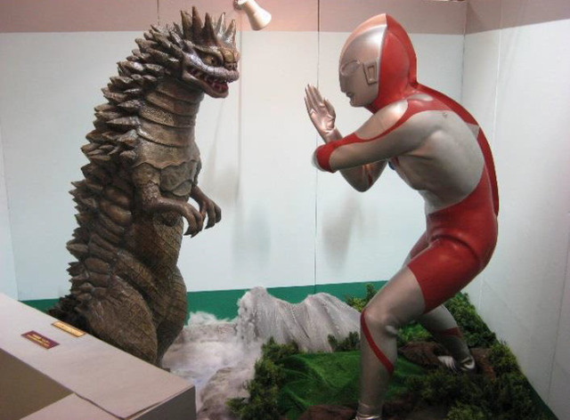 迫力のジオラマ展示