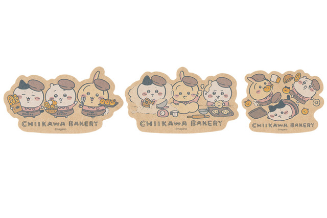 スマホに貼れるサイズのクラフト素材ステッカー