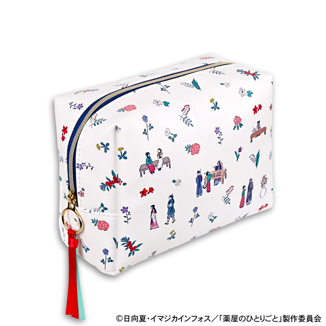 TVアニメ『薬屋のひとりごと』「鬼頭祈コラボ ボックスポーチ」（C）日向夏・イマジカインフォス／「薬屋のひとりごと」製作委員会