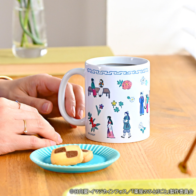 TVアニメ『薬屋のひとりごと』「鬼頭祈コラボ たっぷりマグカップ」（C）日向夏・イマジカインフォス／「薬屋のひとりごと」製作委員会