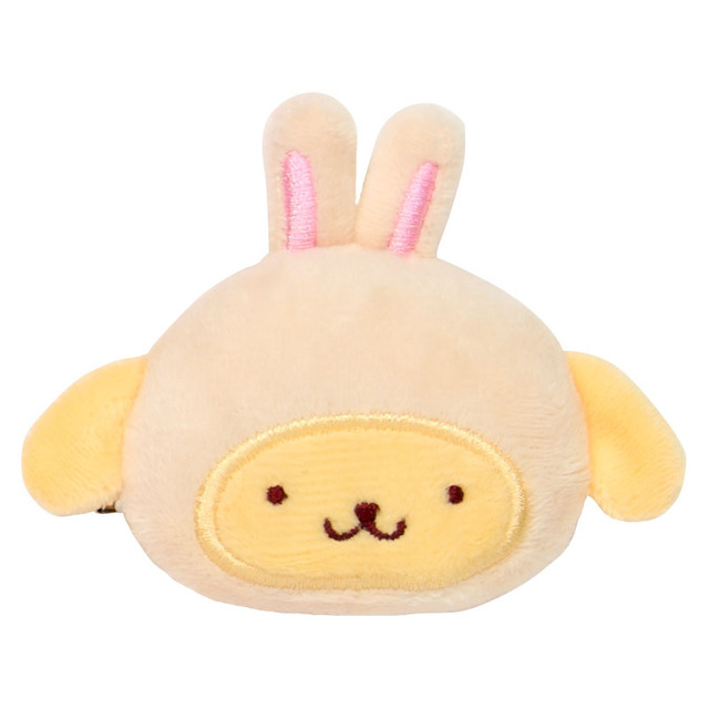 ちいかわ×サンリオキャラクターズ「シークレットヘアクリップ（ポムポムプリン）」（C）nagano / chiikawa committee（C）025 SANRIO CO.,LTD.