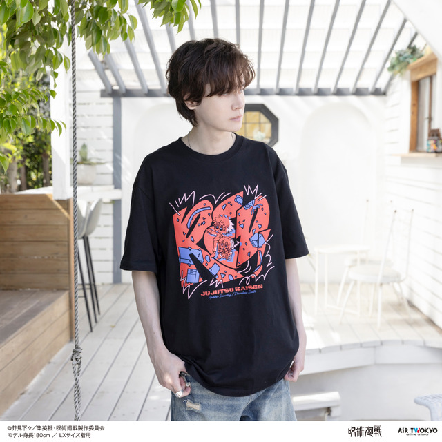 シーンイラストTシャツ 3（赫）