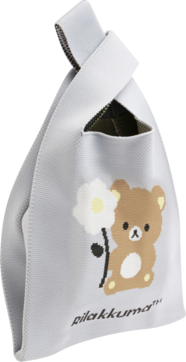 「ニットバッグ リラックマ」（C）2025 SAN-X CO., LTD. ALL RIGHTS RESERVED.